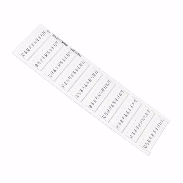 1SNK140152R0000 TE Connectivity ENTRELEC  Terminal Block Marker Strips